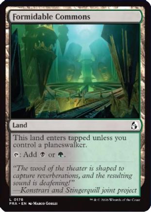 {C} Formidable Commons [Reality Fracture] [FRA 178]
