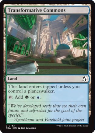 {C} Transformative Commons (Foil) [Reality Fracture] [FRA 193]