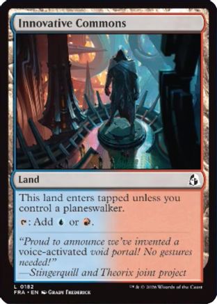 {C} Innovative Commons (Foil) [Reality Fracture] [FRA 182]