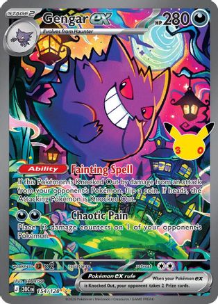 [PKM] Gengar ex (154/128) Holofoil [ME 30th Celebration]