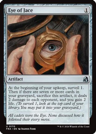 {C} Eye of Jace (Foil) [Reality Fracture] [FRA 170]
