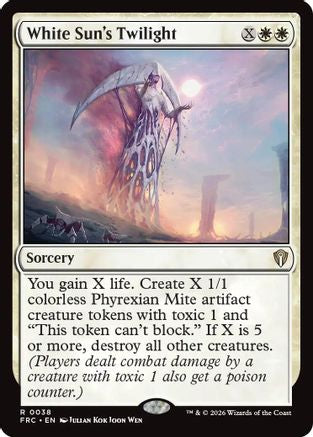 {R} White Sun's Twilight [Commander Reality Fracture] [ 038]