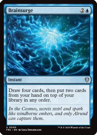 {C} Brainsurge [Commander Reality Fracture] [ 040]