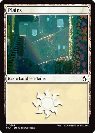 {C} Plains (0281) (Foil) [Reality Fracture] [FRA 281]