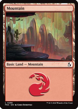 {C} Mountain (0288) [Reality Fracture] [FRA 288]
