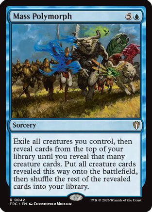 {R} Mass Polymorph [Commander Reality Fracture] [ 042]