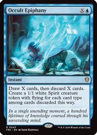 {R} Occult Epiphany [Commander Reality Fracture] [ 043]