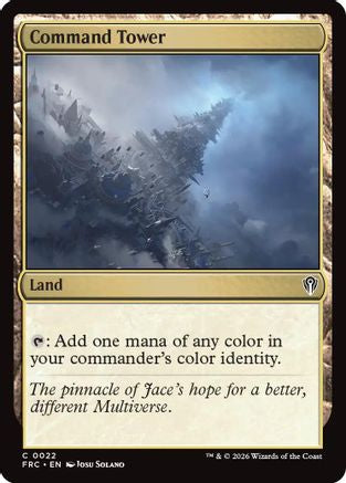 {C} Command Tower [Commander Reality Fracture] [ 022]