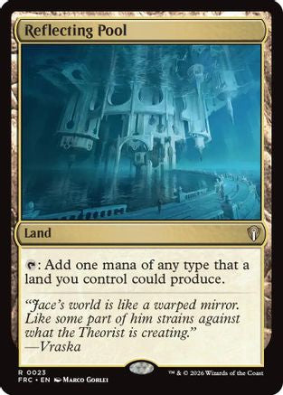 {R} Reflecting Pool [Commander Reality Fracture] [ 023]