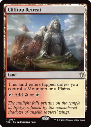 {R} Clifftop Retreat [Commander Reality Fracture] [ 067]