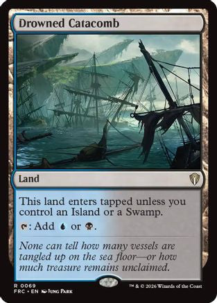 {R} Drowned Catacomb [Commander Reality Fracture] [ 069]