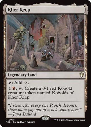 {R} Kher Keep [Commander Reality Fracture] [ 075]