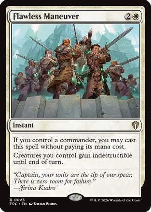 {R} Flawless Maneuver [Commander Reality Fracture] [ 025]