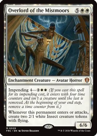 {R} Overlord of the Mistmoors [Commander Reality Fracture] [ 029]