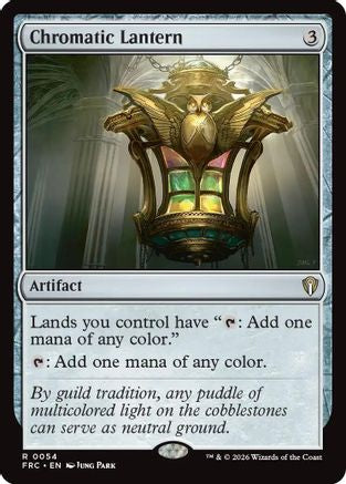 {R} Chromatic Lantern [Commander Reality Fracture] [ 054]