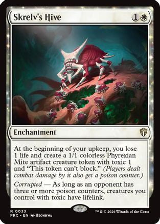 {R} Skrelv's Hive [Commander Reality Fracture] [ 033]