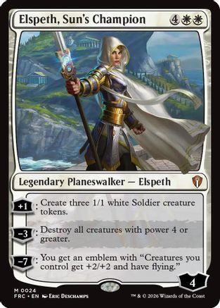 {R} Elspeth, Sun's Champion [Commander Reality Fracture] [ 024]