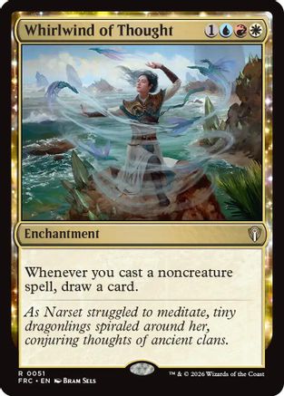 {R} Whirlwind of Thought [Commander Reality Fracture] [ 051]