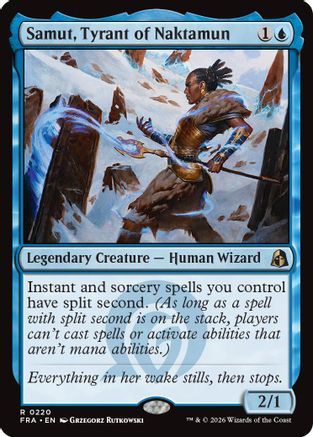 {R} Samut, Tyrant of Naktamun [Reality Fracture] [FRA 220]