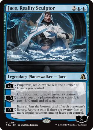 {R} Jace, Reality Sculptor [Reality Fracture] [FRA 216]