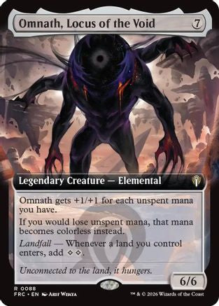 {R} Omnath, Locus of the Void (Extended Art) [Commander Reality Fracture] [ 088]