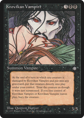 {C} Krovikan Vampire [Ice Age][ICE 141]