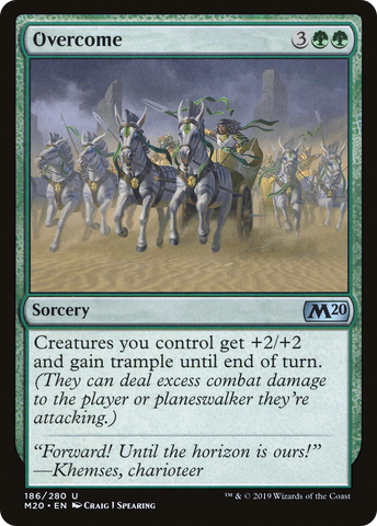 {C} Overcome [Core Set 2020][M20 186]