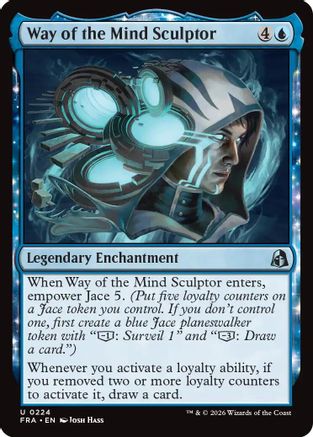 {C} Way of the Mind Sculptor (Foil) [Reality Fracture] [FRA 224]