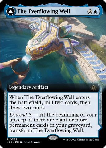 {@R} The Everflowing Well // The Myriad Pools (Extended Art) [The Lost Caverns of Ixalan][LCI 363]