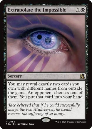 {R} Extrapolate the Impossible (Foil) [Reality Fracture] [FRA 055]