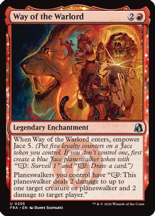 {C} Way of the Warlord [Reality Fracture] [FRA 255]