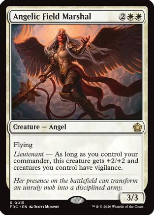 {R} Angelic Field Marshal [Commander Foundations] [FDC 015]