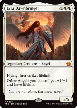 {R} Lyra Dawnbringer [Commander Foundations] [FDC 038]