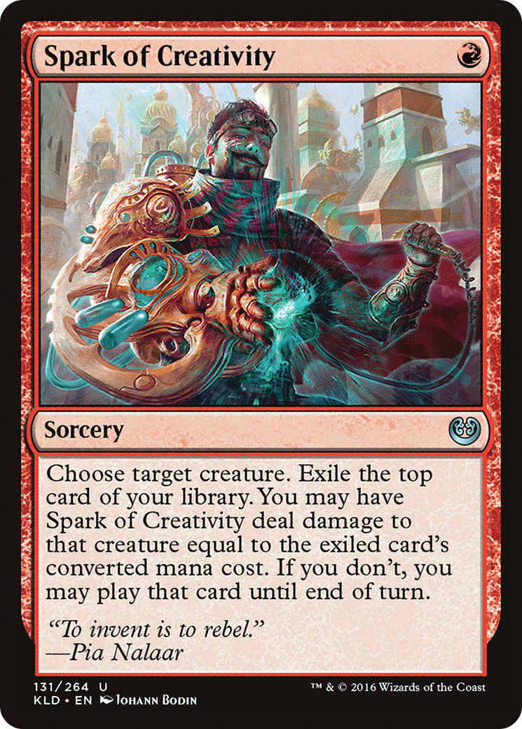 {C} Spark of Creativity [Kaladesh][KLD 131]