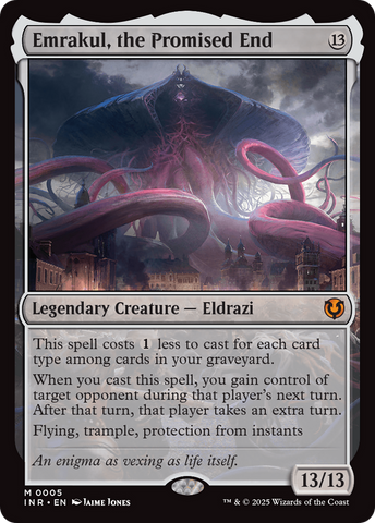 {R} Emrakul, the Promised End [Innistrad Remastered][INR 005]