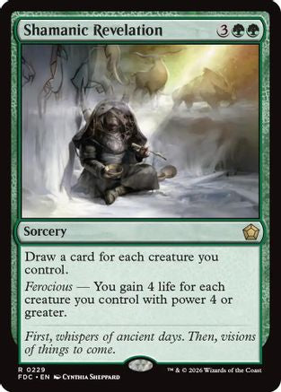 {R} Shamanic Revelation [Commander Foundations] [FDC 229]