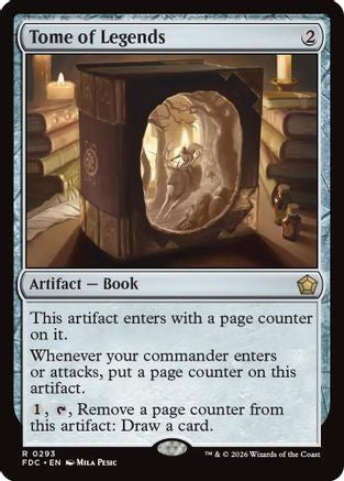 {R} Tome of Legends [Commander Foundations] [FDC 293]