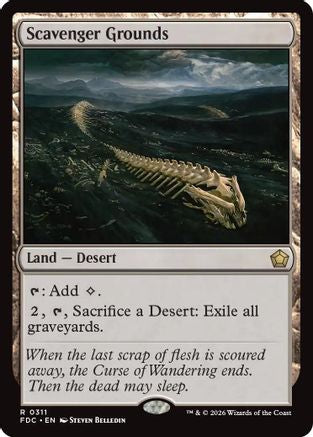 {R} Scavenger Grounds [Commander Foundations] [FDC 311]