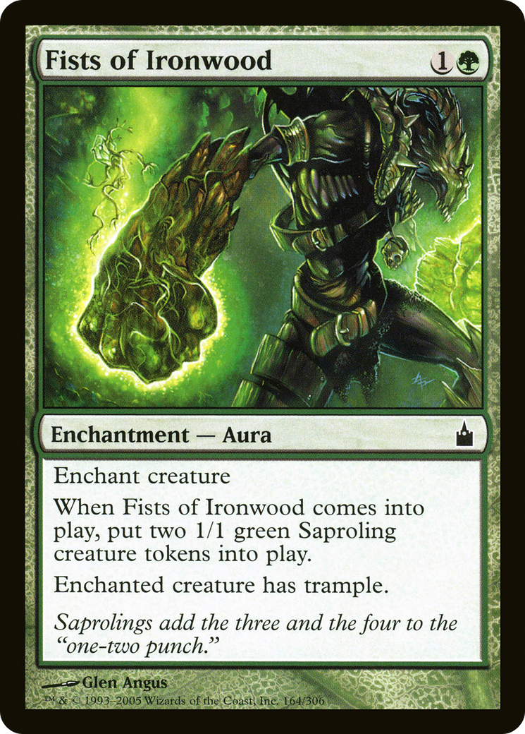 {C} Fists of Ironwood [Ravnica: City of Guilds][RAV 164]