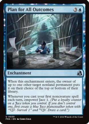 {C} Plan for All Outcomes [Reality Fracture] [FRA 035]