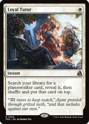 {@@FRA R} Loyal Tutor (Promo) (Foil) [Promo Pack Reality Fracture] [PPFRA 014]