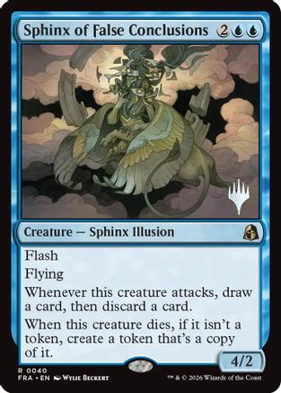 {@@FRA R} Sphinx of False Conclusions (Promo) [Promo Pack Reality Fracture] [PPFRA 040]