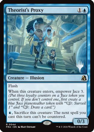 {@@FRA R} Theorist's Proxy (Promo) (Foil) [Promo Pack Reality Fracture] [PPFRA 044]