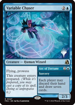 {@@FRA R} Variable Chaser (Promo) (Foil) [Promo Pack Reality Fracture] [PPFRA 047]