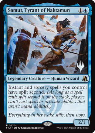 {@@FRA R} Samut, Tyrant of Naktamun (Promo) [Promo Pack Reality Fracture] [PPFRA 220]