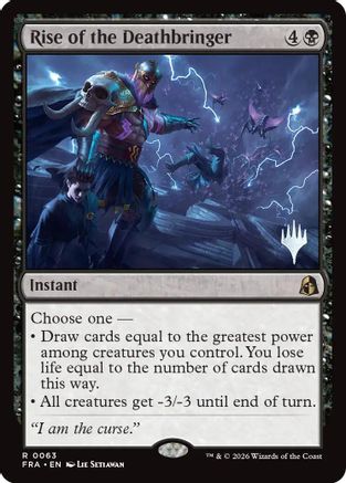 {@@FRA R} Rise of the Deathbringer (Promo) [Promo Pack Reality Fracture] [PPFRA 063]