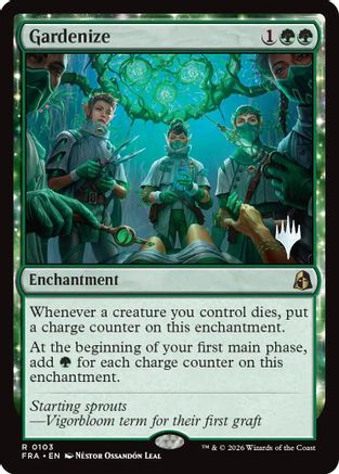 {@@FRA R} Gardenize (Promo) (Foil) [Promo Pack Reality Fracture] [PPFRA 103]