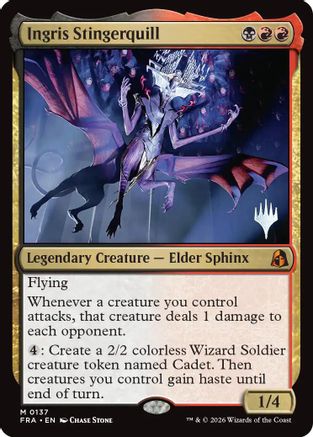{@@FRA R} Ingris Stingerquill (Promo) [Promo Pack Reality Fracture] [PPFRA 137]