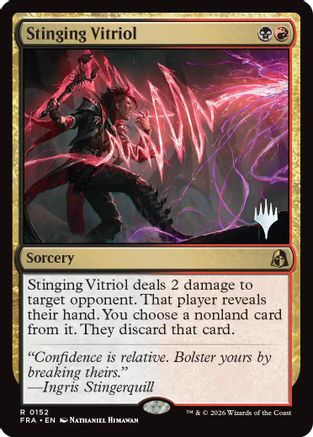 {@@FRA R} Stinging Vitriol (Promo) [Promo Pack Reality Fracture] [PPFRA 152]