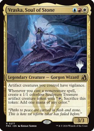 {@@FRA R} Vraska, Soul of Stone (Promo) [Promo Pack Reality Fracture] [PPFRA 277]